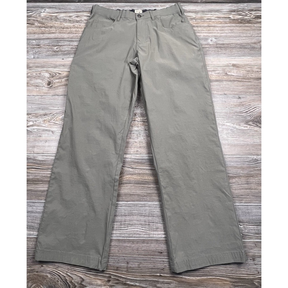 RedHead Pants Beige Nylon Stretch Hiking Outdoor Casual‎ Mens 35x30 (FITS 32/29)
